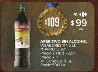 Carrefour Market Aperitivo sin alcohol oferta