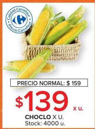 Carrefour Market Choclo oferta