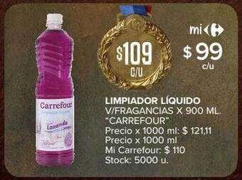 Carrefour Market Limpiador líquido v fragancias oferta