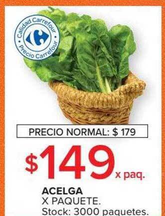 Carrefour Market Acelga oferta