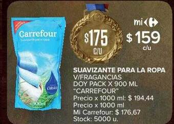 Carrefour Market Suavizante para la ropa oferta