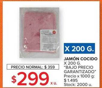 Carrefour Market Jamón cocido oferta