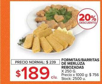 Carrefour Market Formitas barritas de merluza rebozadas 20% descuento oferta