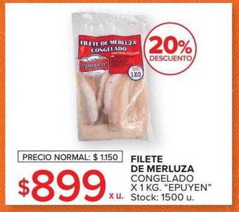 Carrefour Market Filete de merluza congelado oferta