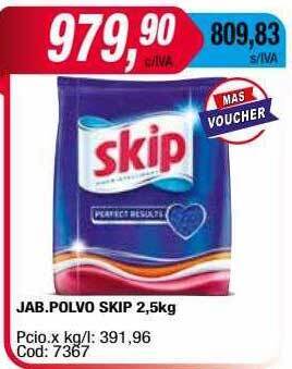 Maxiconsumo Jab. polvo skip oferta