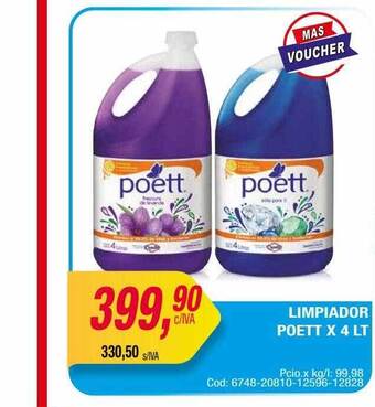 Maxiconsumo Limpiador poett oferta