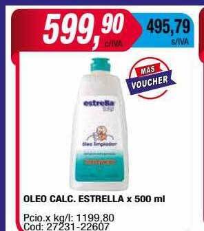 Maxiconsumo Oleo calc. estrella oferta