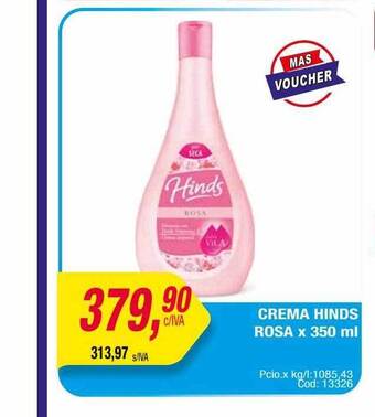 Maxiconsumo Crema hinds rosa oferta