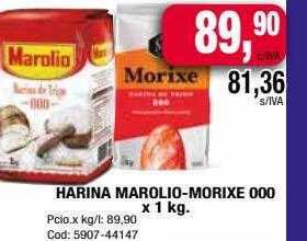 Maxiconsumo Harina marolio-morixe 000 oferta