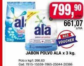 Maxiconsumo Jabon polvo ala oferta