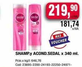 Maxiconsumo Shamp y acond sedal oferta