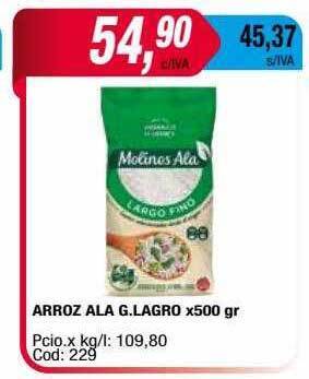 Maxiconsumo Arroz ala g. largo oferta