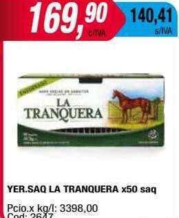 Maxiconsumo Yer. saq la tranquera oferta