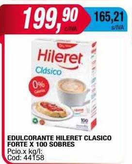 Maxiconsumo Edulcorante hileret clasico forte oferta