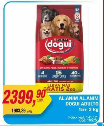 Maxiconsumo Al. anim al. anim dogui adulto oferta