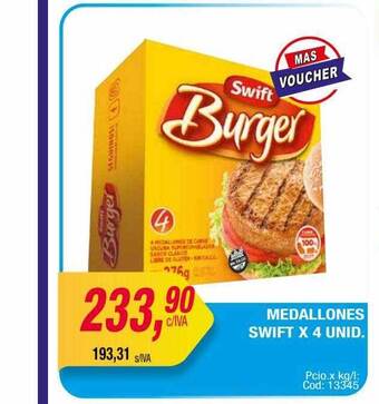 Maxiconsumo Medallones swift oferta