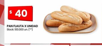 Changomas Pan flauta x unidad oferta