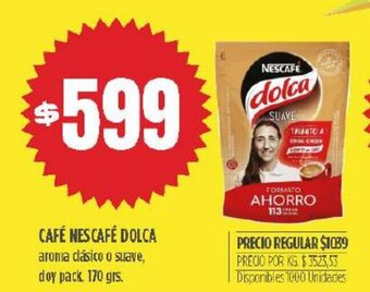 Supermercados Vea Café Nescafé Dolca oferta