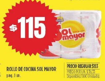 Supermercados Vea Rollo De Cocina Sol Mayor oferta