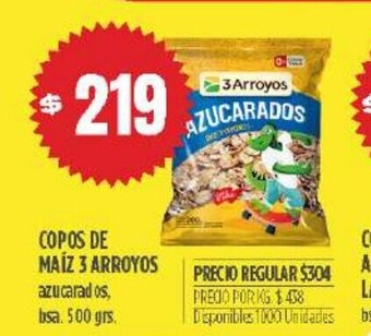 Supermercados Vea Copos De Maiz 3 Arroyos oferta