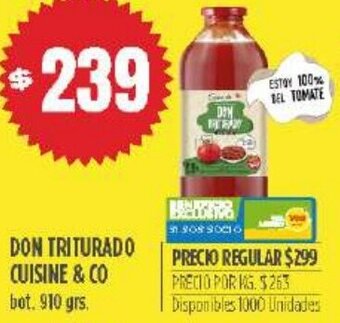 Supermercados Vea Don Triturado Cuisine & Co oferta
