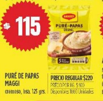 Supermercados Vea Puré De Papas Maggi oferta