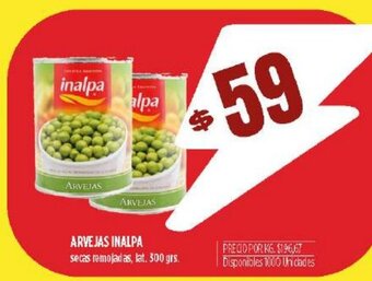 Supermercados Vea Arvejas Inalpa oferta