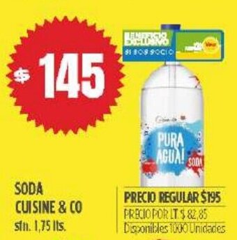 Supermercados Vea Soda Cuisine & Co oferta
