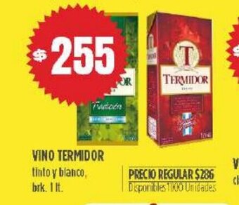 Supermercados Vea Vino Termidor oferta