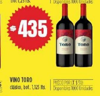 Supermercados Vea Vino Toro oferta