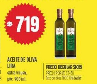 Supermercados Vea Aceite De Oliva Lira oferta