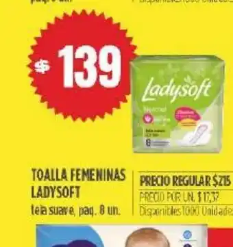 Supermercados Vea Toalla Femeninas Lady Soft oferta