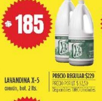 Supermercados Vea Lavandina X-5 oferta