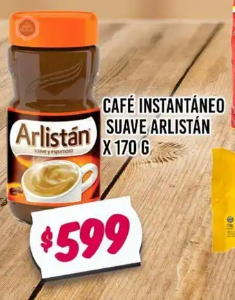Supermercados Zeta Café Instantaneo Suave Arlistan X 170 G oferta