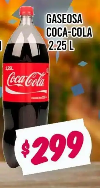 Supermercados Zeta Gaseosa Coca-Cola 2.25 L oferta