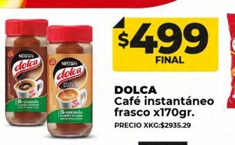 Supermayorista Vital Dolca Cafe Instantaneo Frasco x170 gr. oferta