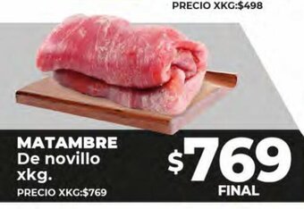 Supermayorista Vital Matambre De Novillo oferta