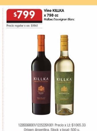 Disco Vino killka oferta