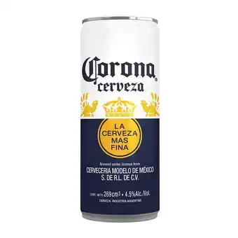 Coto Cerveza corona lata 269 cc oferta