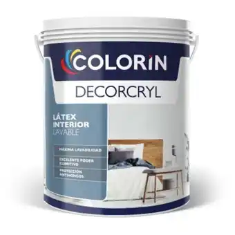 Pinturerías Rex Latex lavable decorcryl interior blanco mate 20 lts oferta
