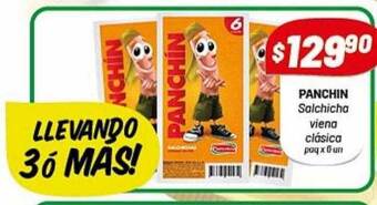 Almacor Panchin salchicha viena clásica oferta