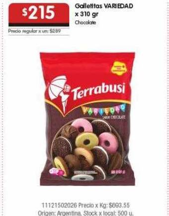 Disco Galletitas variedad oferta
