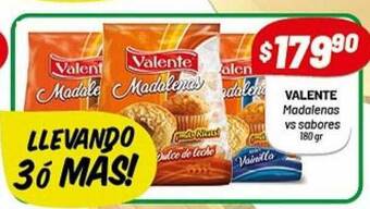 Almacor Valente madalenas vs sabores oferta