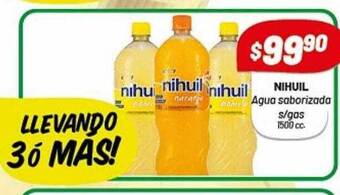 Almacor Nihuil agua saborizada s gas oferta