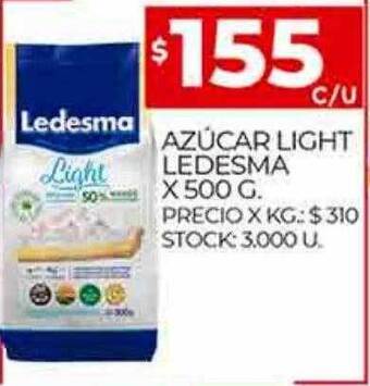 Supermercados DIA Azúcar light ledesma oferta