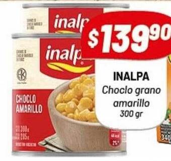 Almacor Inalpa choclo grano amarillo oferta