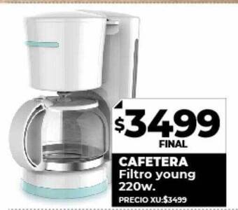 Supermayorista Vital Cafetera filtro young 220w oferta