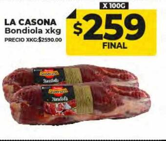 Supermayorista Vital La casona bondiola oferta