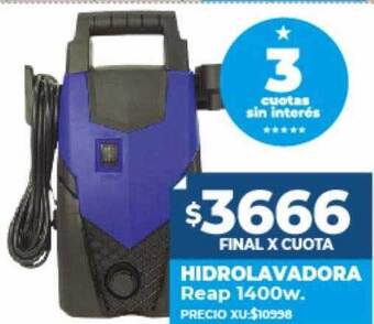 Supermayorista Vital Hidrolavadora reap 1400w oferta