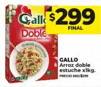 Supermayorista Vital Gallo arroz doble estuche oferta